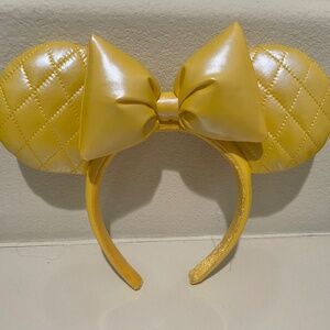 Yellow iridescent Disney ears